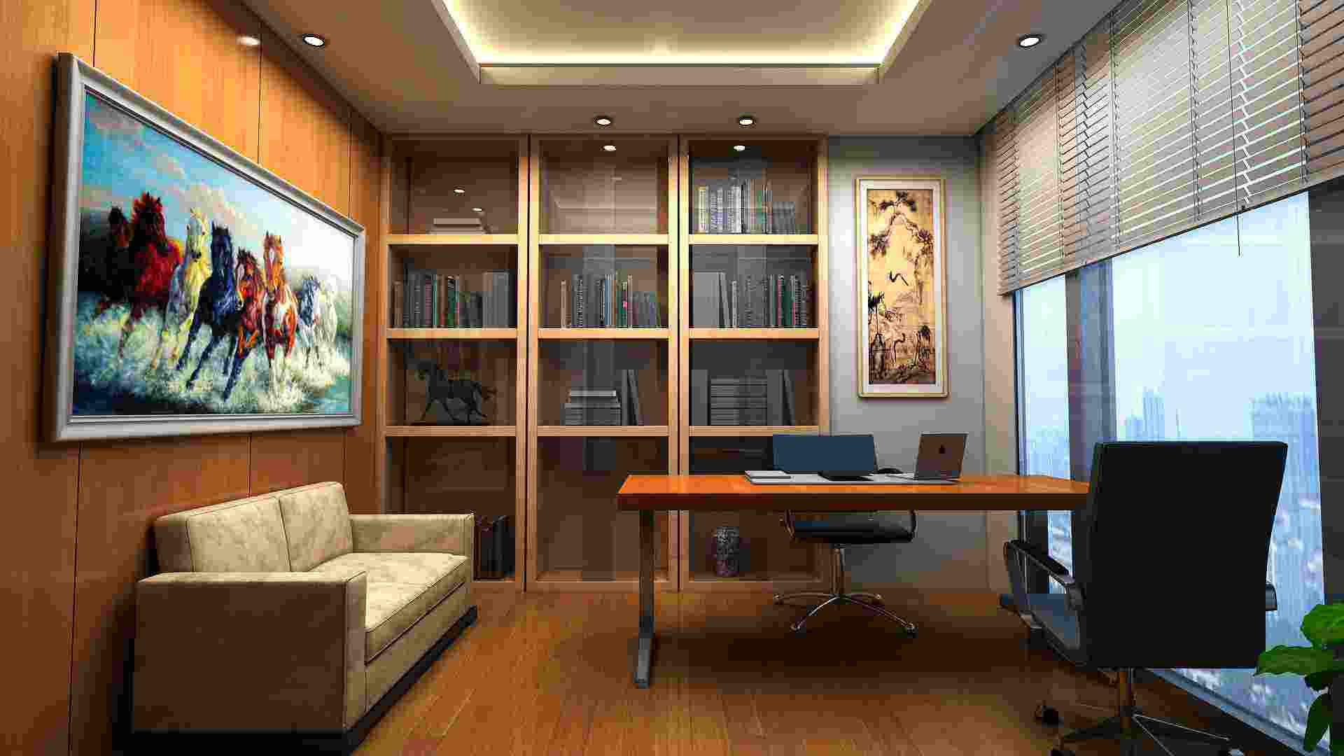 如何設(shè)計能讓小辦公室顯得大呢？