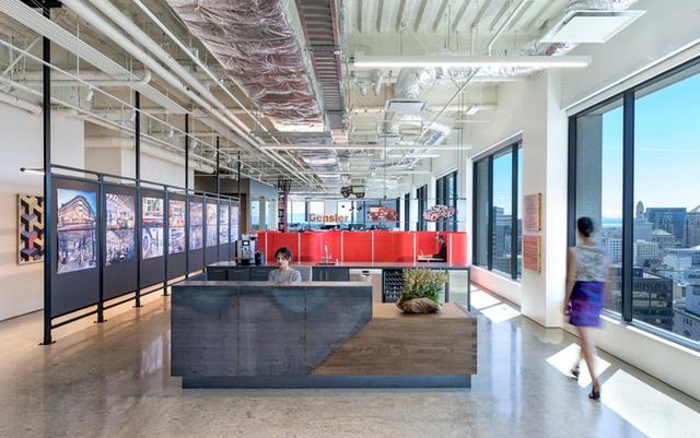 樂享純凈藍(lán)天白云之境！在Gensler設(shè)計(jì)公司辦公室工作倍兒精神