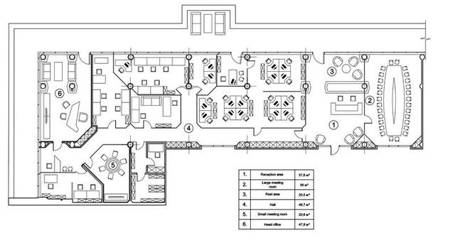 說出來你可能不信，如此暗黑夸張的辦公室竟然來自俄羅斯制藥公司