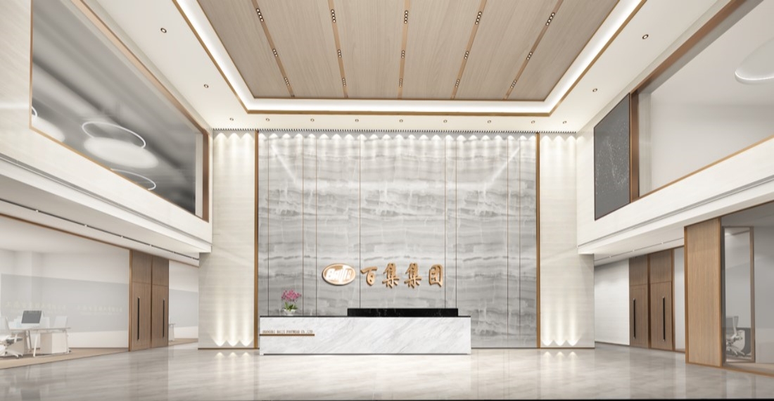 上海百集鞋業(yè)集團(tuán)辦公室裝修設(shè)計(jì)案例